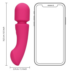  Loveline Mini wand Double Side 16 cm Rose